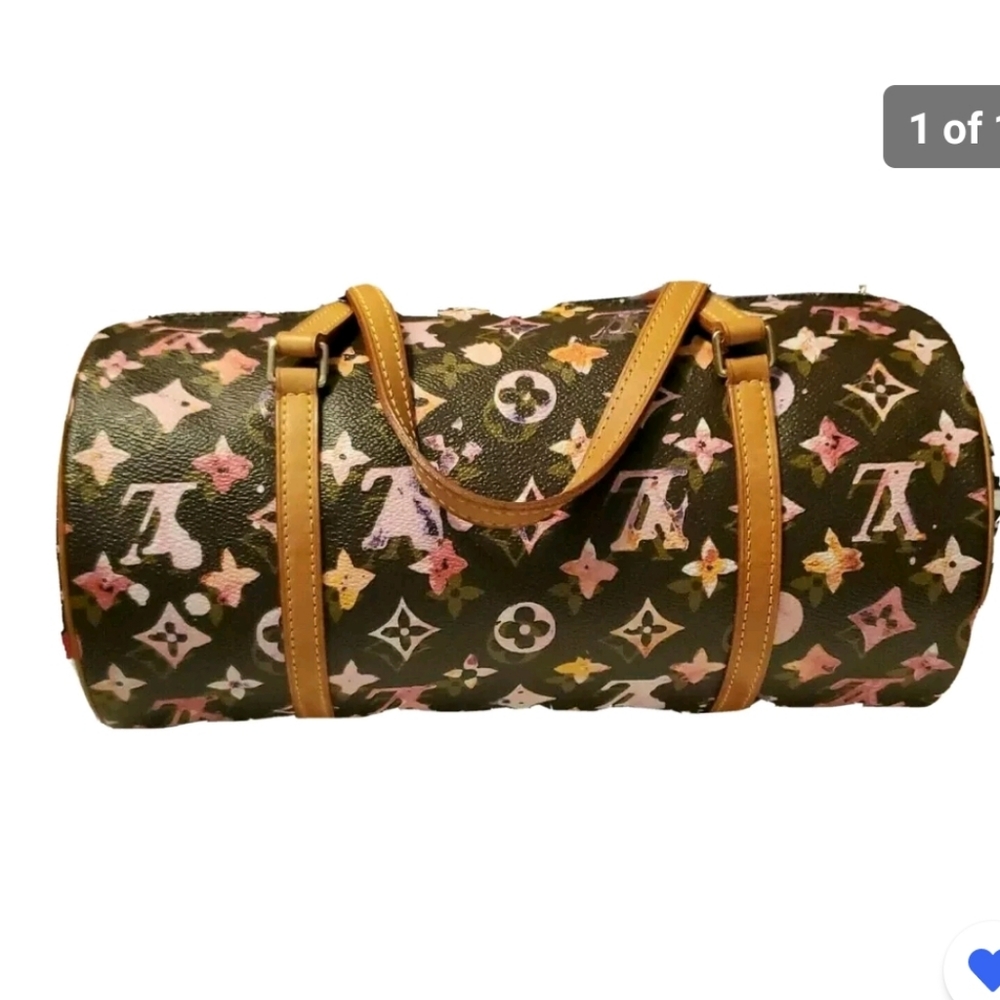Louis Vuitton Richard Prince Watercolor Monogram P